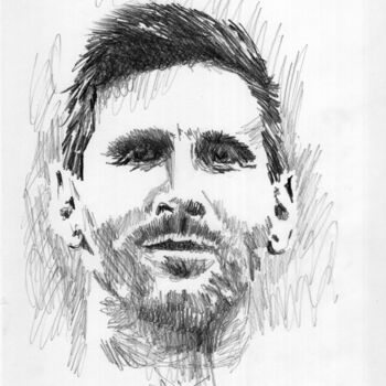 Sketsa Messi