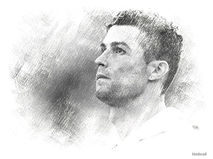 Sketsa Ronaldo