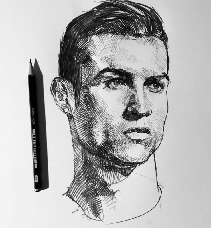 Sketsa Ronaldo