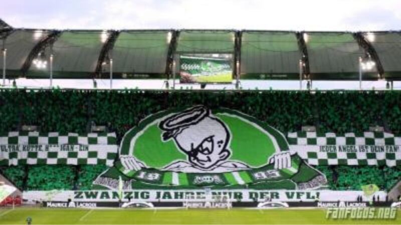 Koreografi Suporter VfL Wolfsburg
