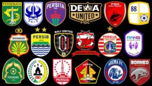 Logo Klub Sepak Bola Indonesia