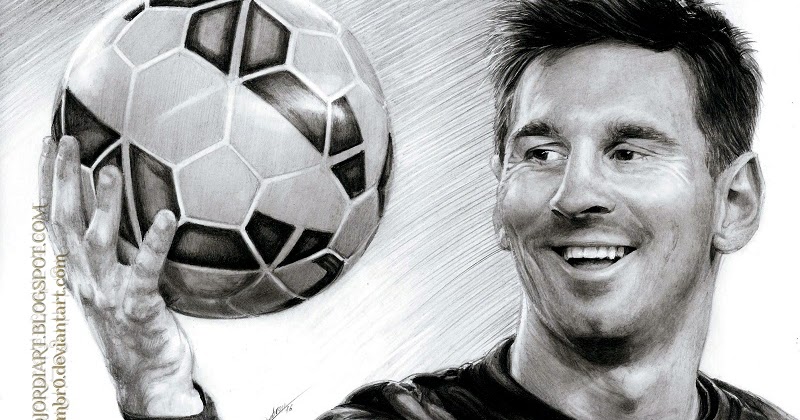 Sketsa Messi