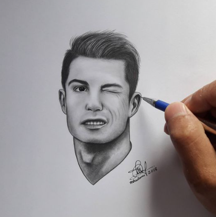 Sketsa Ronaldo