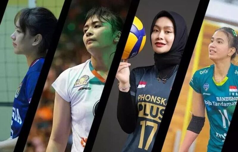 Profil 6 Atlet Bola Voli Putri Indonesia Terpopuler